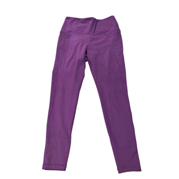 Danskin Womens Purple Leggings Size SP Polyester & Spandex - Picture 1 of 11